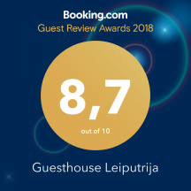 guesthouse-leiputrija-best-bookingcom-rating-awards